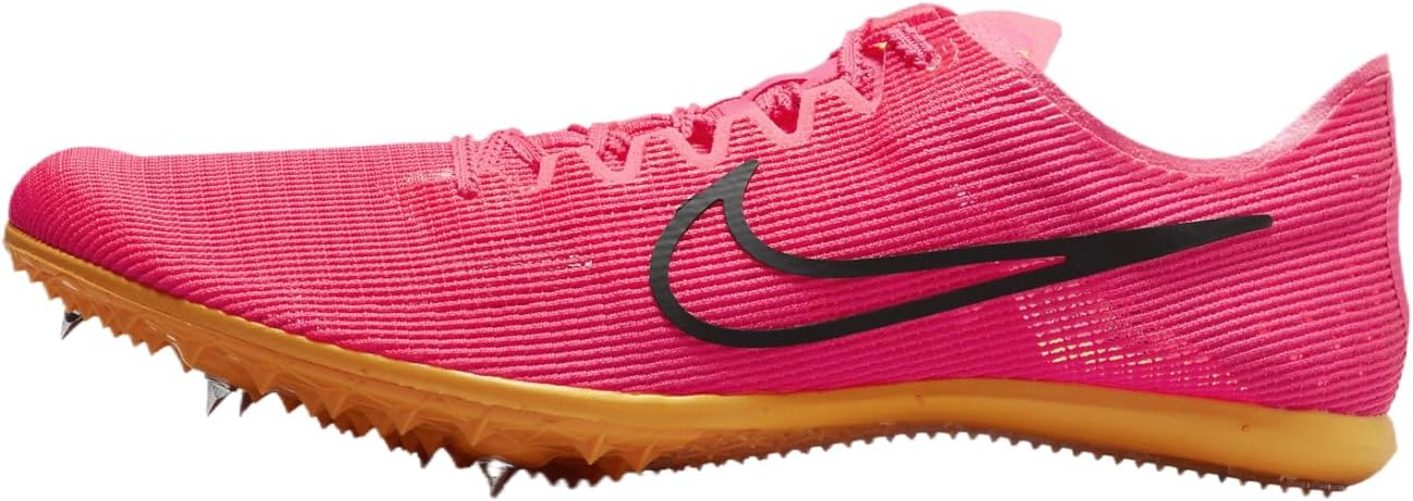 

Легкоатлетические бутсы для бега на длинные дистанции Nike Zoom Mamba 6, 4,5 дюйма, белые/черные, White/Black-Metallic Silver