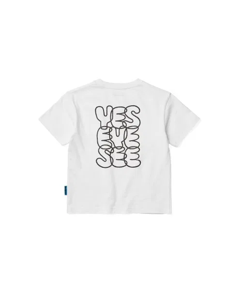 Детская футболка YESEYESEE C-Logo унисекс — фото 2
