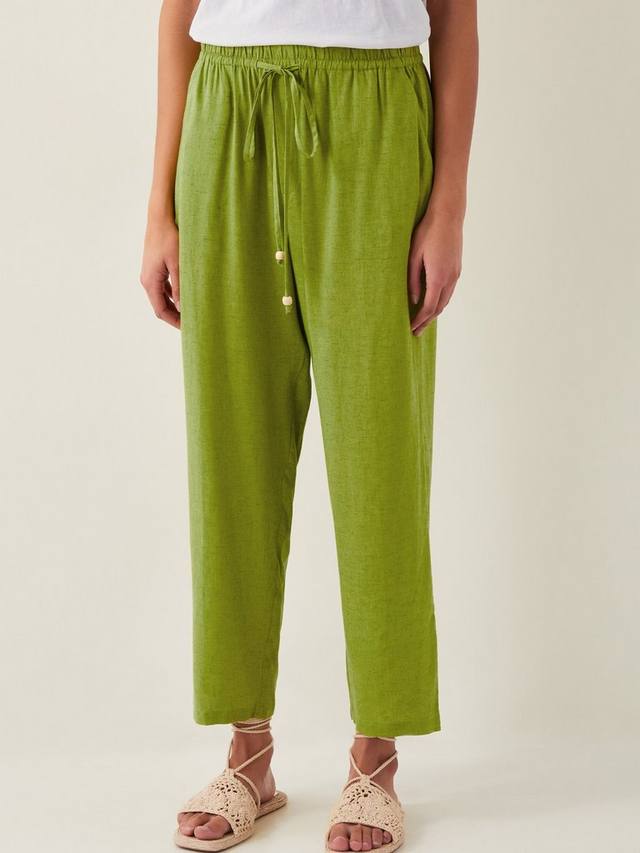 

Брюки с эластичной талией penina Monsoon, цвет Mid Green