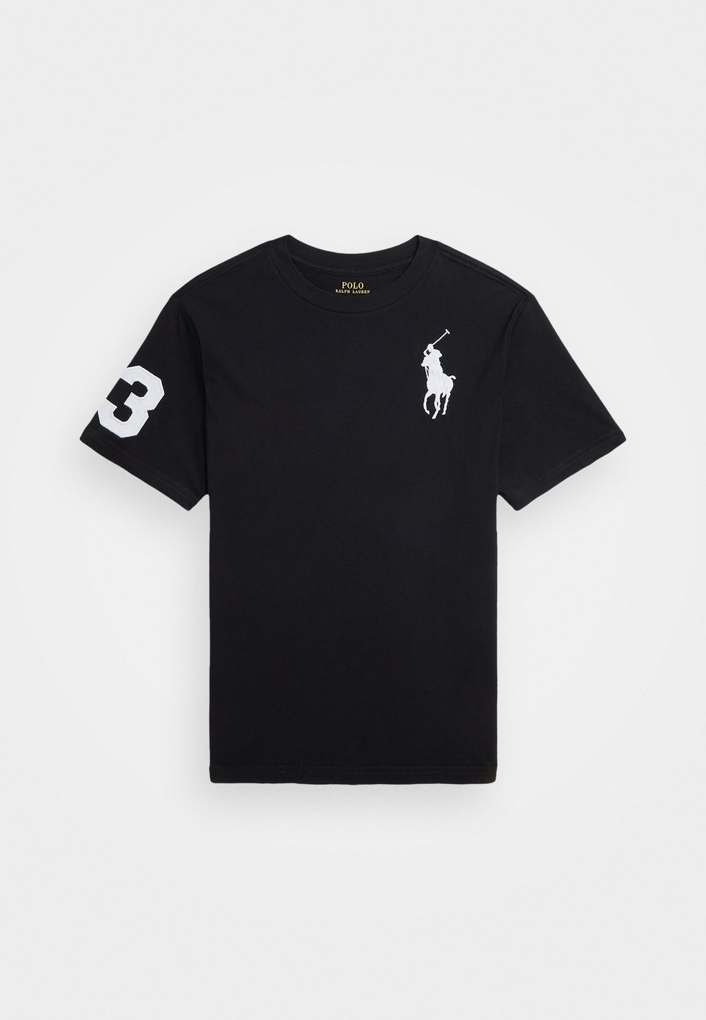 

Футболка с принтом Polo Ralph Lauren, цвет black