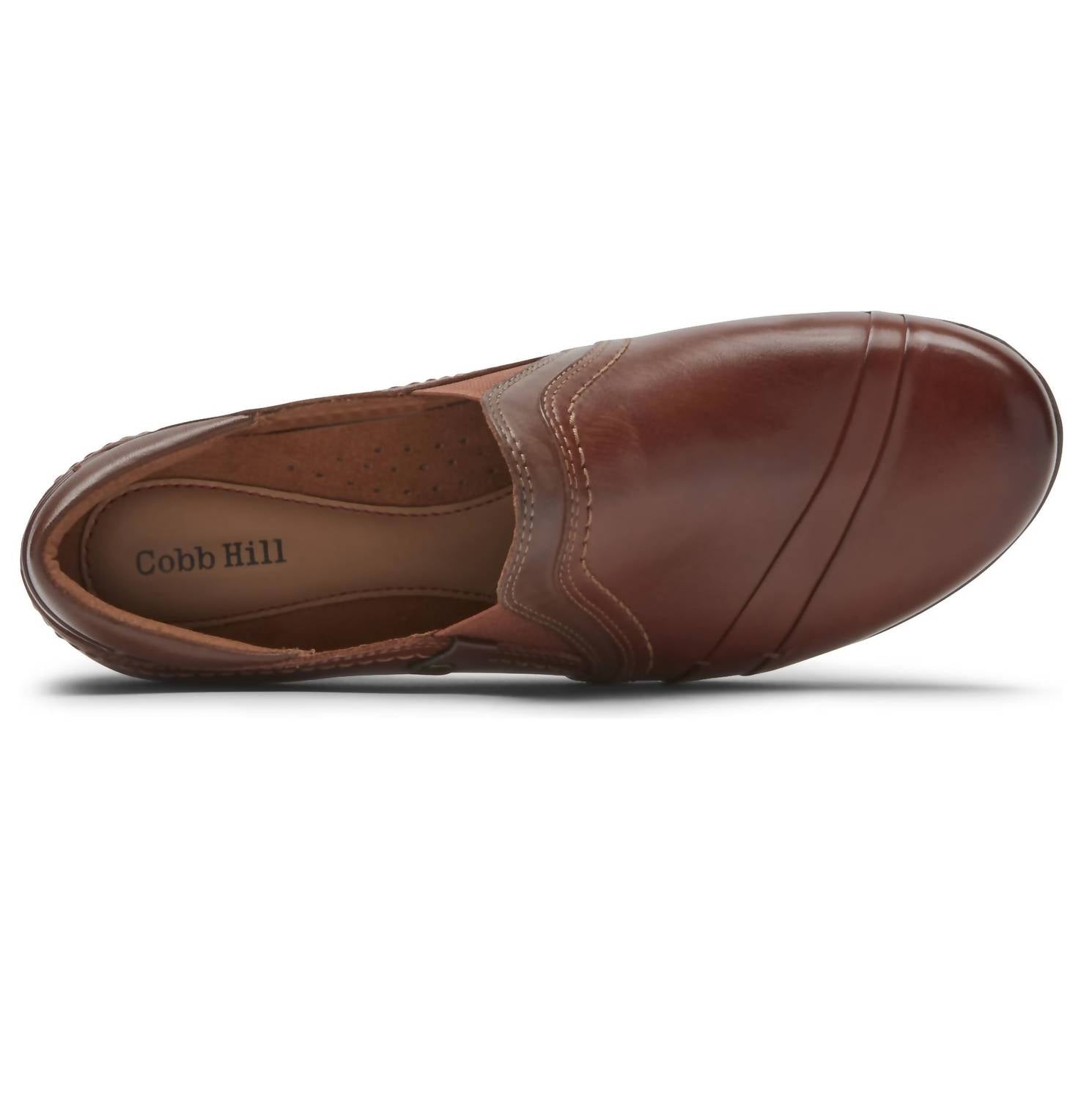 Женские туфли Laurel Slip-On коричневого цвета Cobb Hill — фото 3