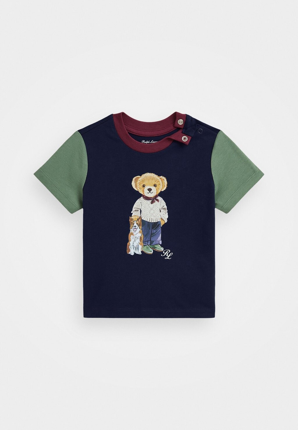 

Футболка POLO BEAR COTTON JERSEY T-SHIRT Ralph Lauren, темно-синий