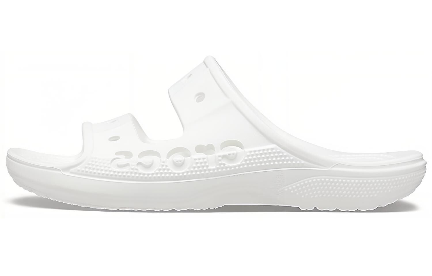

Шлепанцы и сланцы Crocs Fashion Casual Unisex White Slippers
