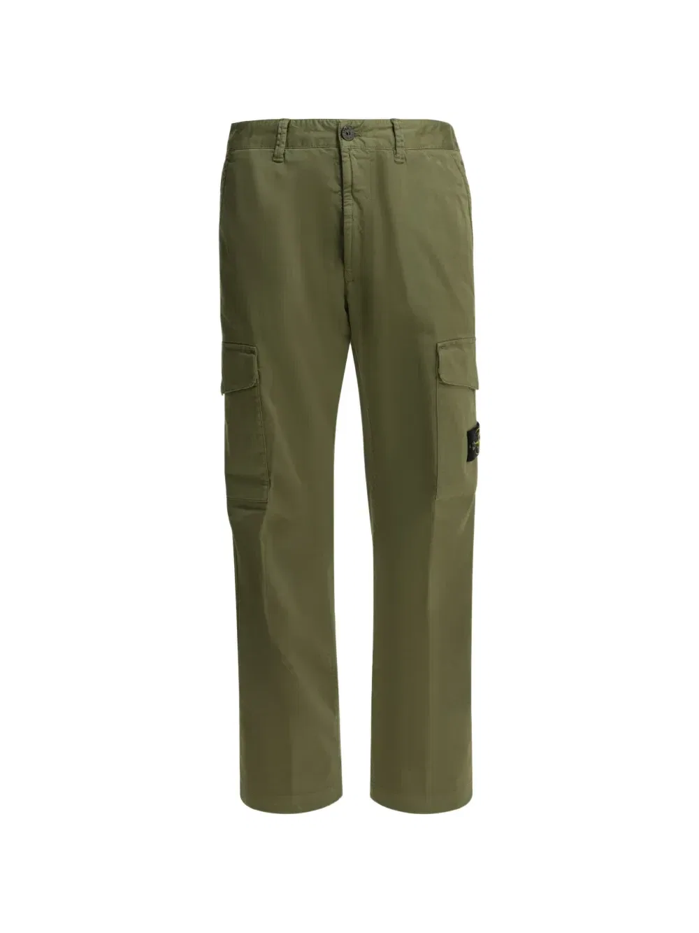 Брюки-карго с нашивкой-логотипом Stone Island, зеленый
