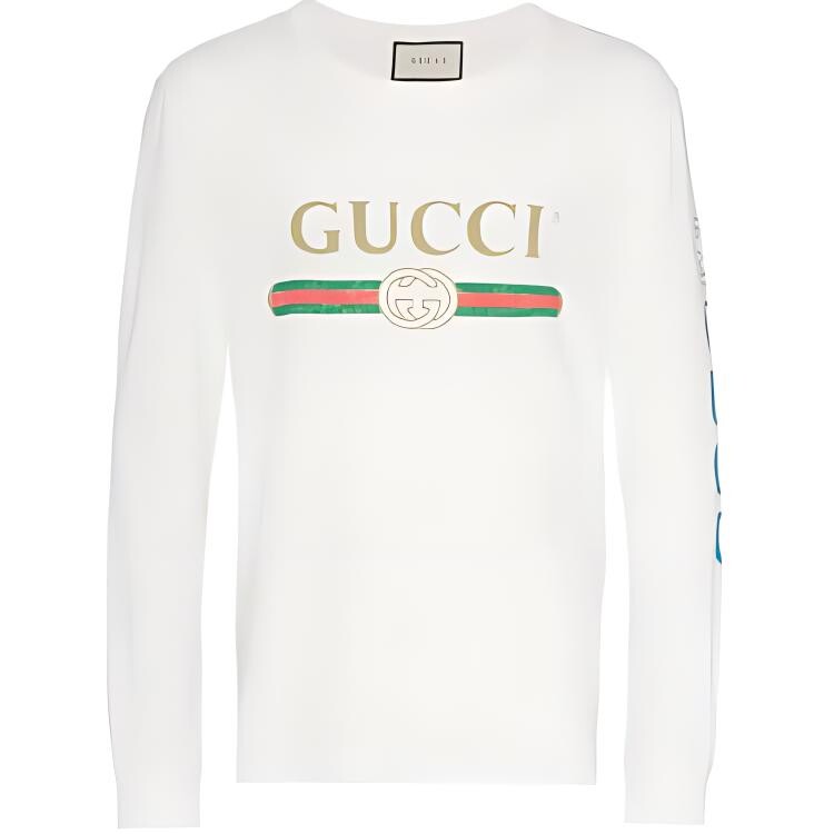 

Футболка мужская белая Gucci, белый