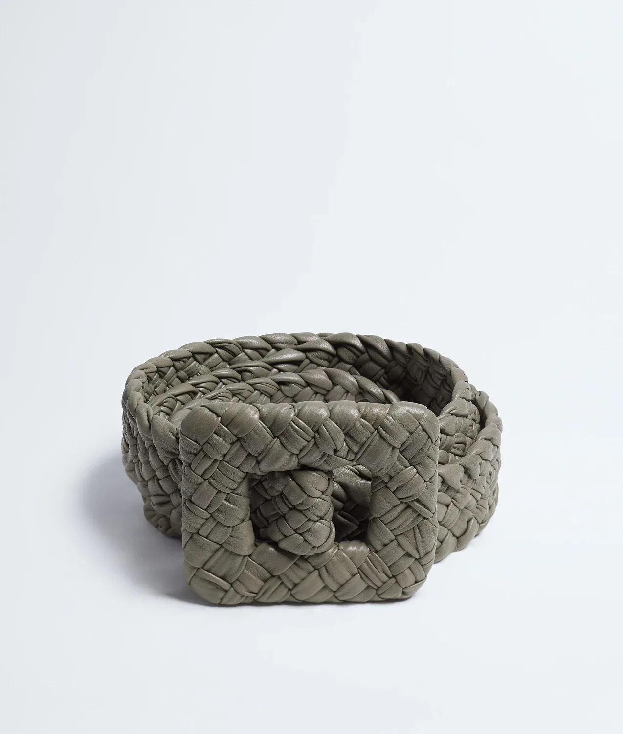 Пояс-фуляр BOTTEGA VENETA, коричневый