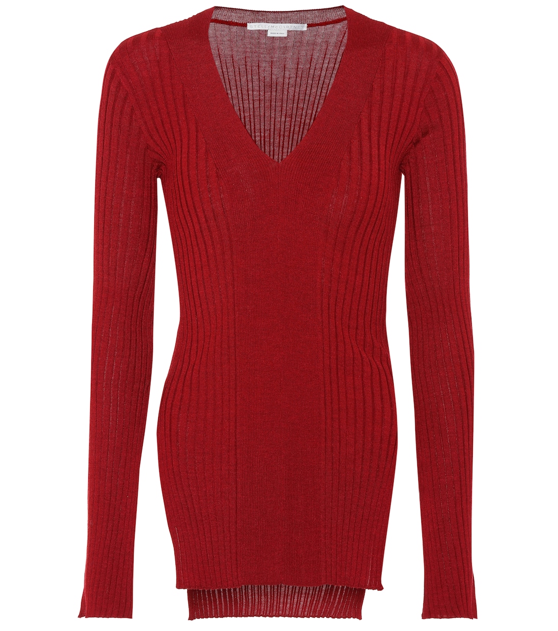 

Свитер из шерсти и шелка Stella McCartney, Opera Red