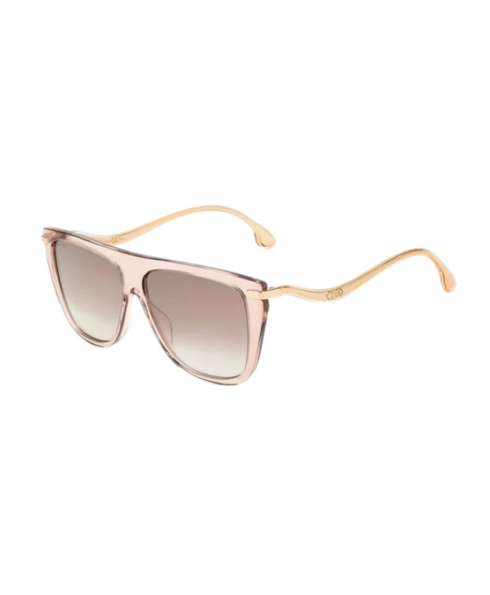 

Пластиковые солнцезащитные очки для женщин. Jimmy Choo, розовый