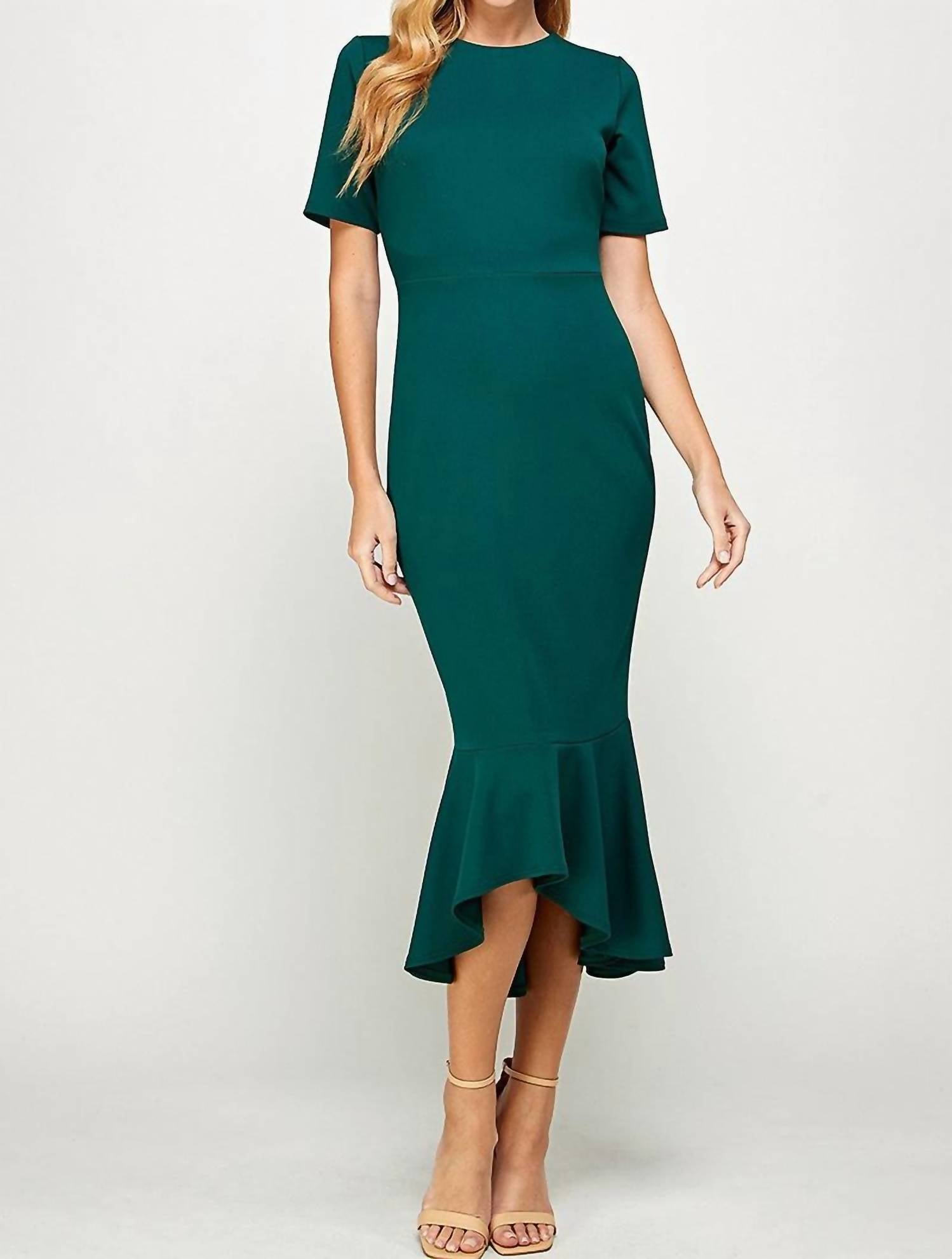 

Платье "Русалка" в цвете хаки 2 Hearts Apparel