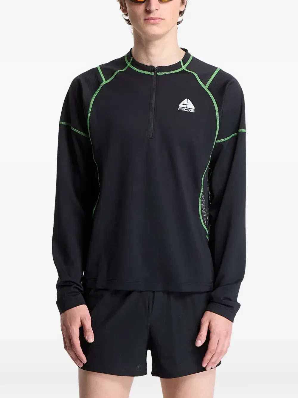 Верх с контрастной строчкой ACG Vault Nike, черный