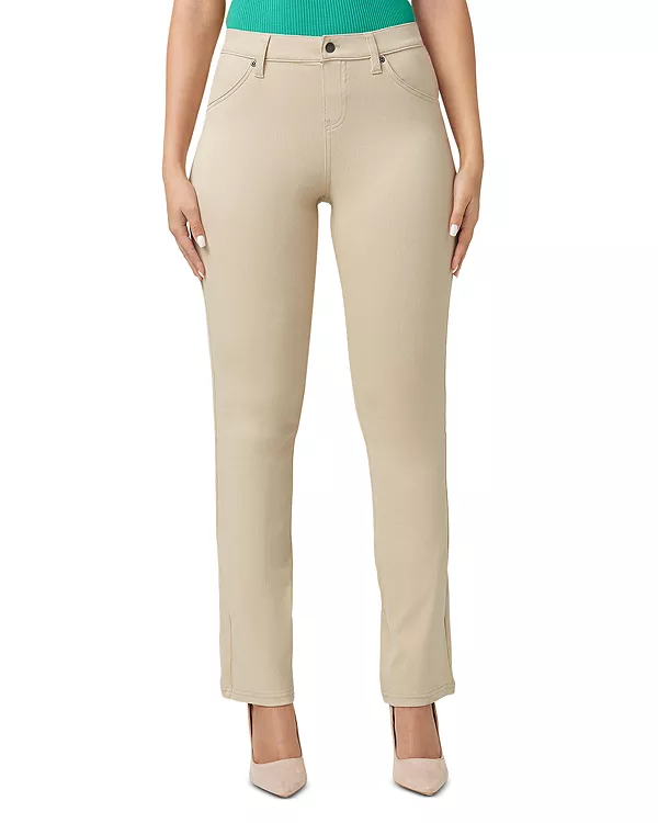 

Ультрамягкие джинсовые леггинсы с высокой посадкой и расклешенными штанинами. Hue, бежевый