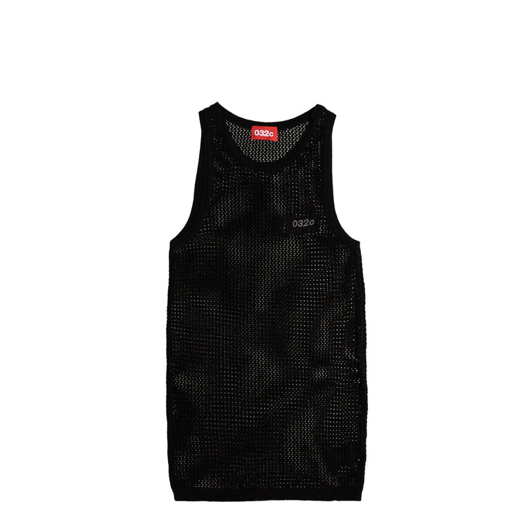 

Футболка 032C 'Lace Knit' Tanktop 032c, черный