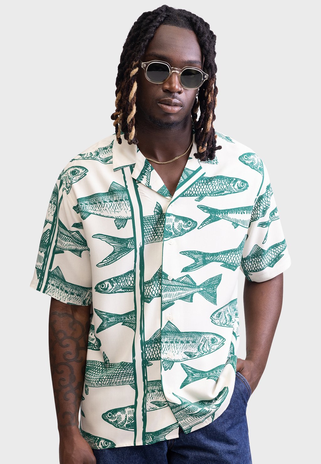 

Рубашка REMY SHIRT Redefined Rebel, зеленый