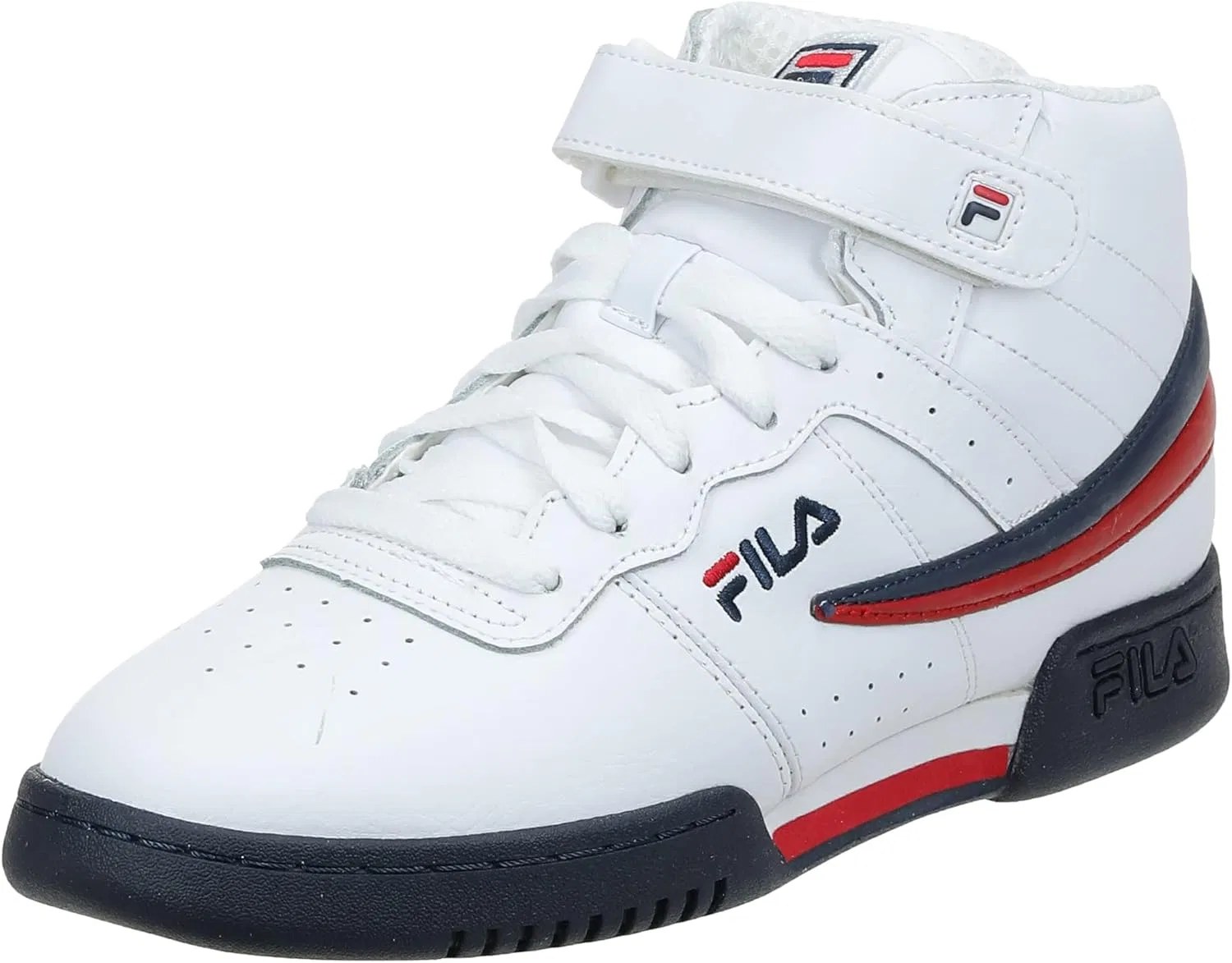 Кроссовки мужские Fila F-13, цвет White/Navy/Red