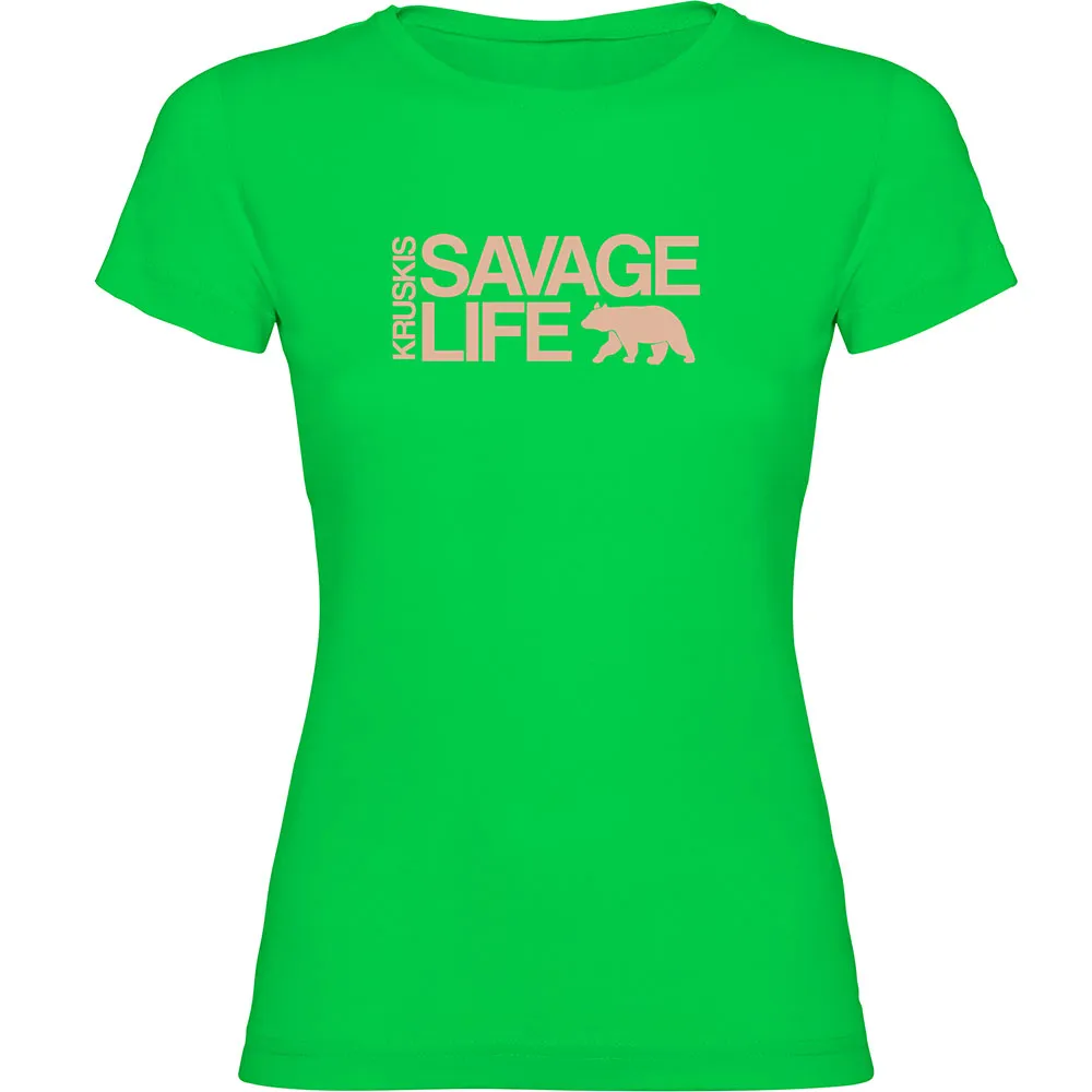 

Футболка Kruskis Savage Life, зеленый