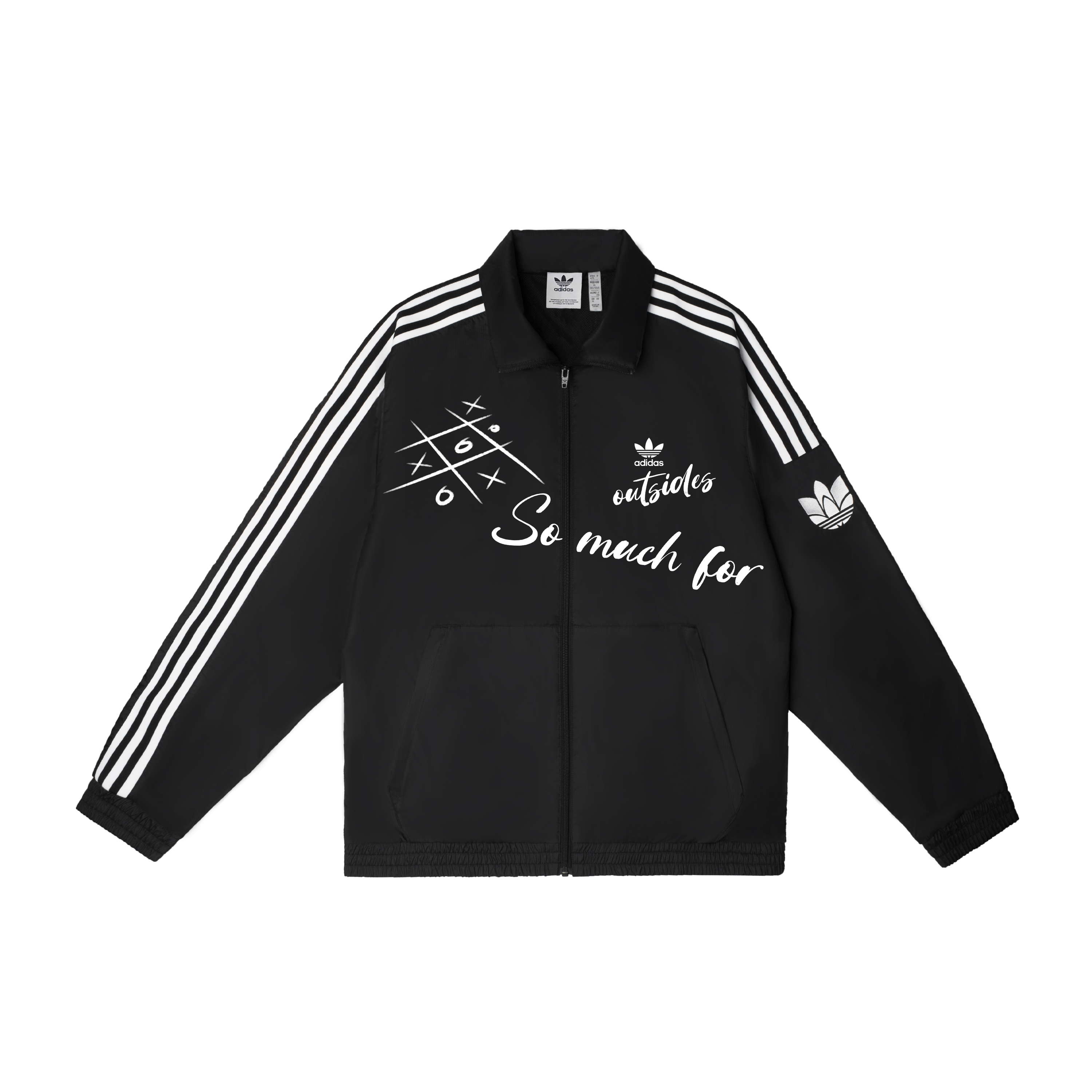 

Куртка 3 Stripe для мужчин Adidas Originals, черный