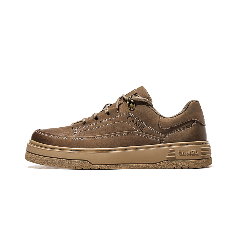 

Износостойкие низкие мужские кроссовки, увеличивающие рост CAMEL, Desert Yellow