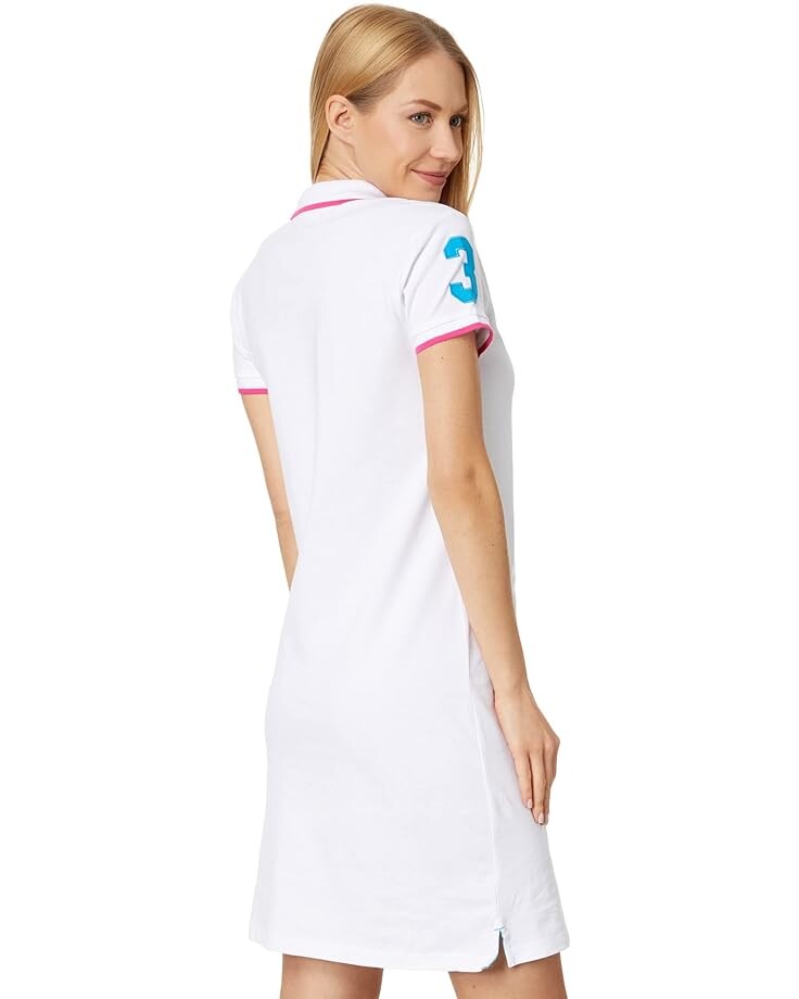 

Платье U.S. POLO ASSN. Triple Crown Polo Dress, белый