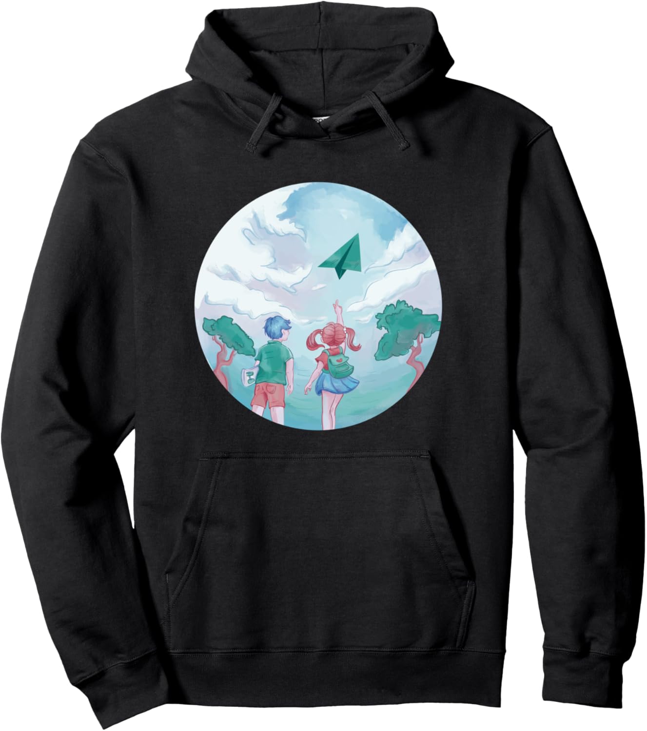 

Бумажный самолетик, Толстовка с изображением бумажного самолетика Paper-Plane Accessories Gift Shirts, черный
