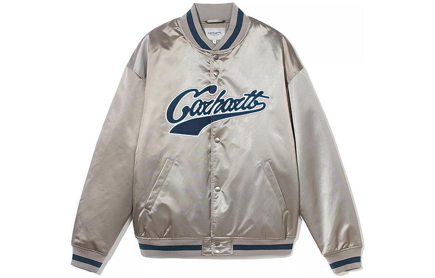 

Carhartt WIP Куртка-бомбер с нашивкой логотипа, Gray