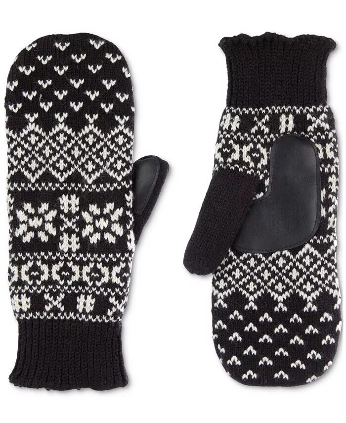 

Водоотталкивающие трикотажные варежки Nordic Fair Isle Isotoner Signature, синий