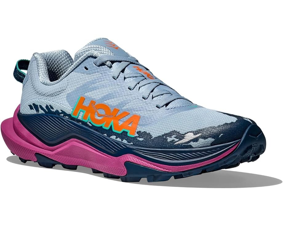 

Кроссовки Hoka Torrent 4, цвет Drizzle/Fuchsia
