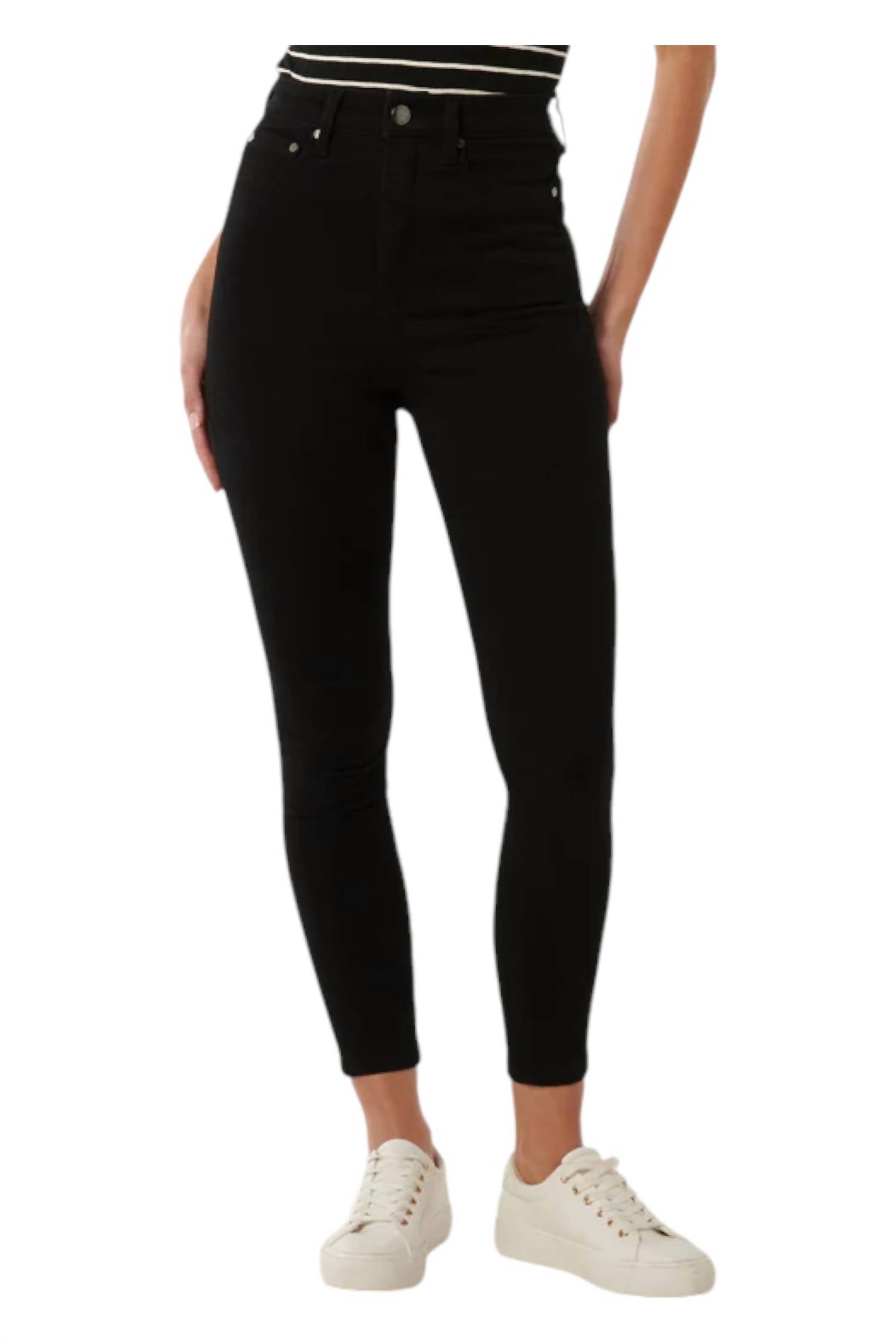 

Узкие джинсы Mila Ankle в черном цвете AG Jeans
