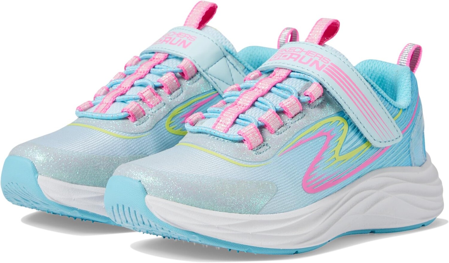

Кроссовки Skechers Go-Run Accelerate 303920L, цвет Light Blue/Multi