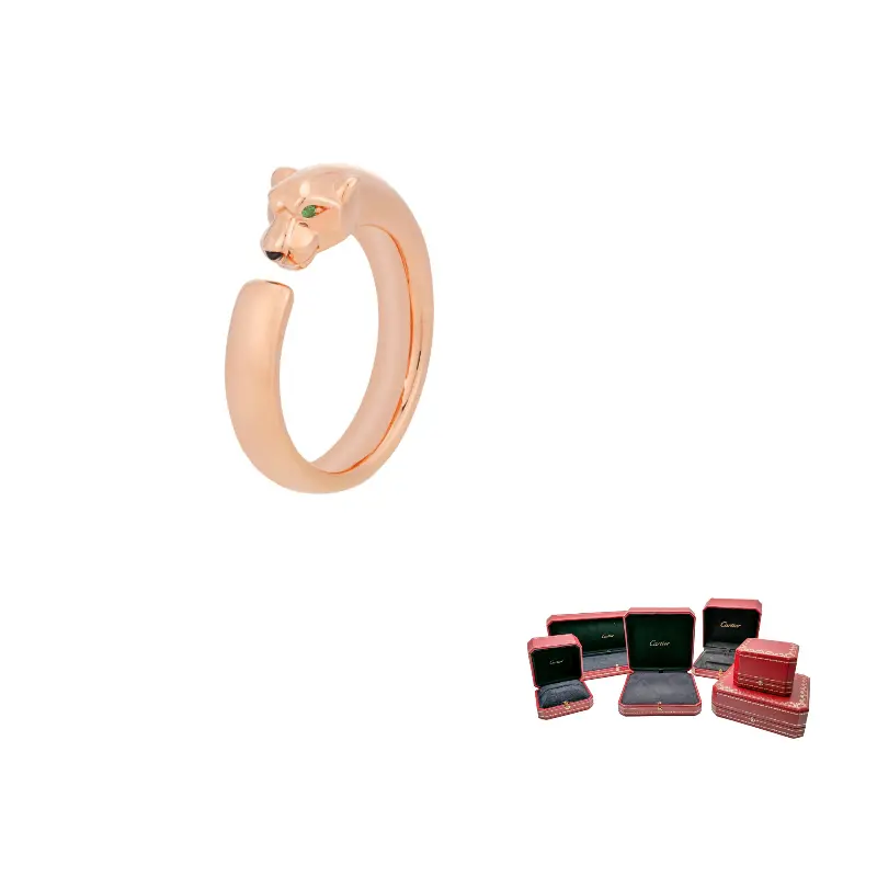 

Кольцо из розового золота 585 пробы Unisex Rose Gold Cartier, розовое золото