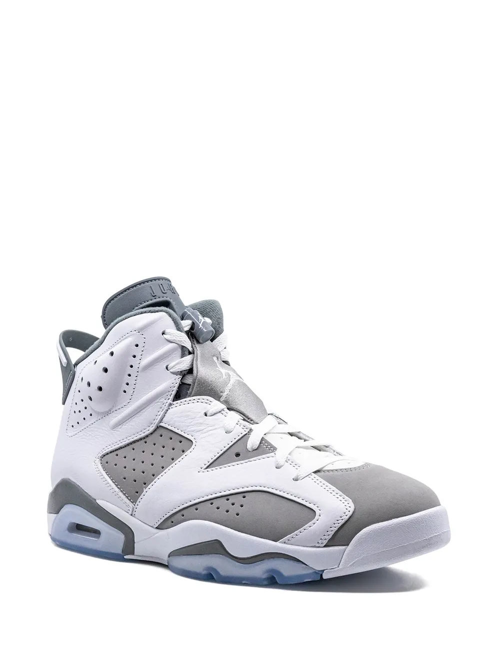 Кроссовки Air  6 Cool Grey Jordan, белый — фото 2