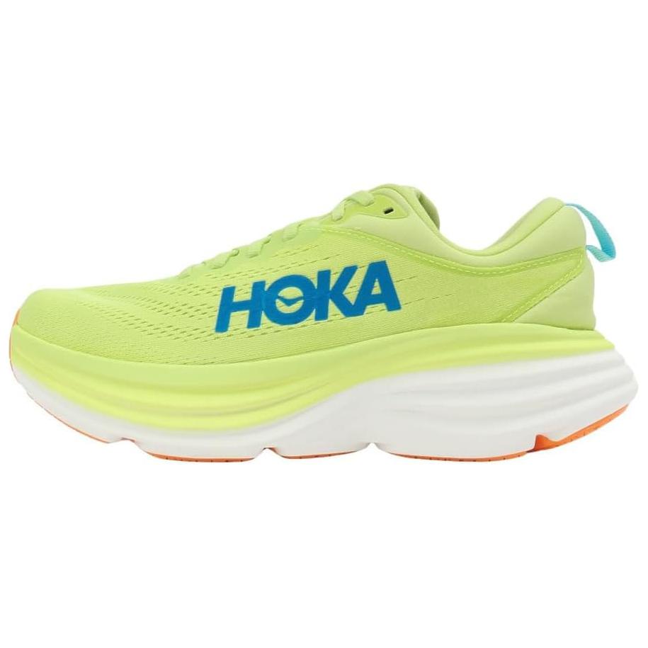 

Кроссовки Bondi 8 Lettuce Solar Flare HOKA ONE ONE, Green Yellow