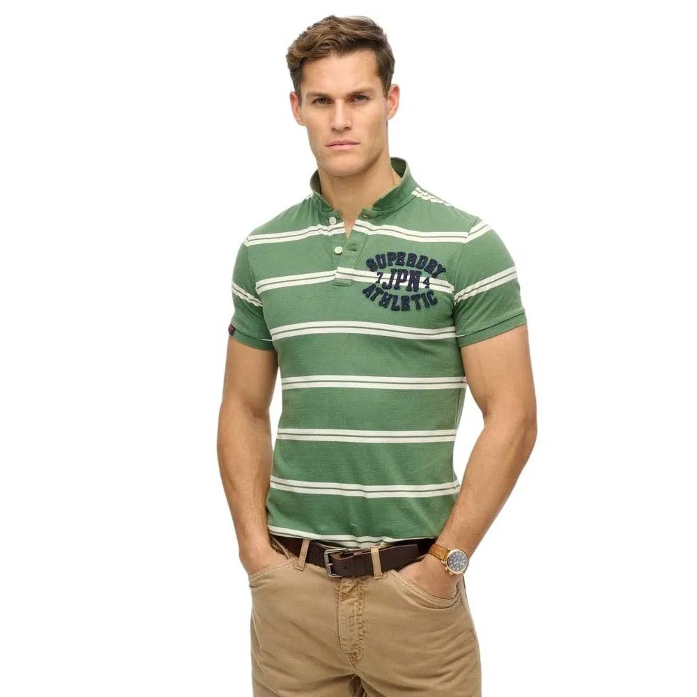 

Поло с коротким рукавом Superdry Vintage Athletic, зеленый