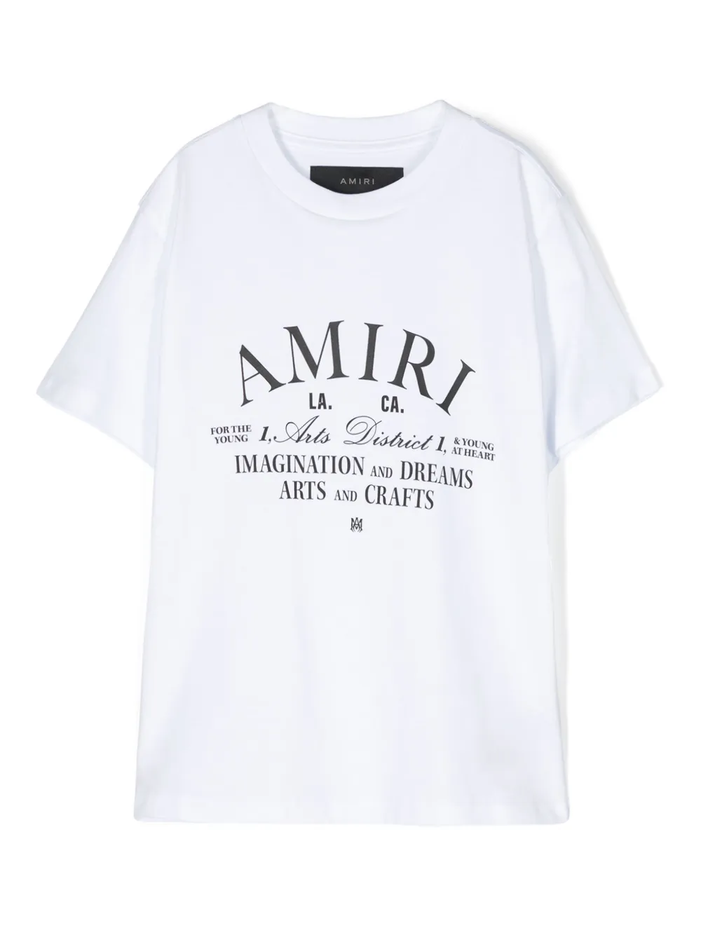 

Футболка с логотипом AMIRI KIDS, белый