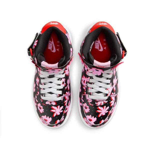 Кроссовки air force 1 mid easyon se 'flower power' Nike, черный — фото 4