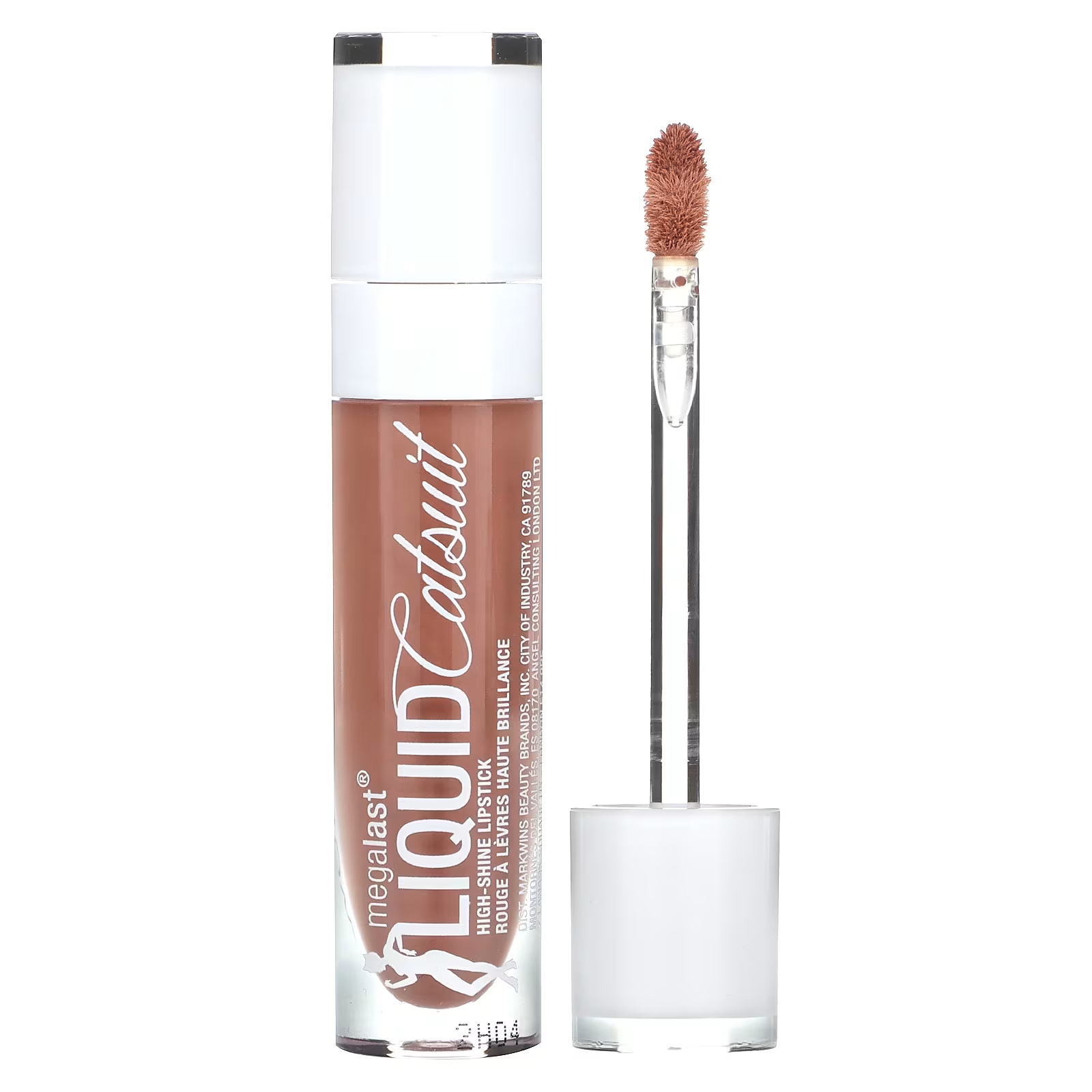 

Wet n Wild MegaLast Liquid Catsuit High-Shine Lipstick 944B Send Nudes, 0,2 унции (5,7 г)