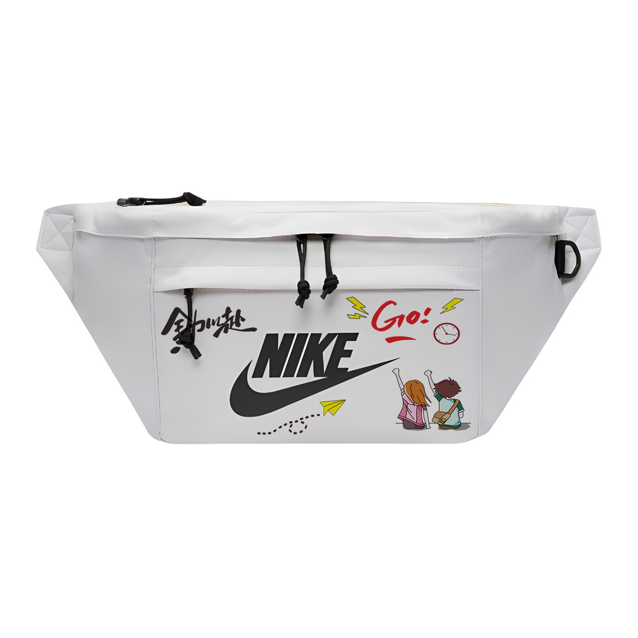 

Nike Одноплечевая набедренная сумка через плечо унисекс белая, All-Out Effort