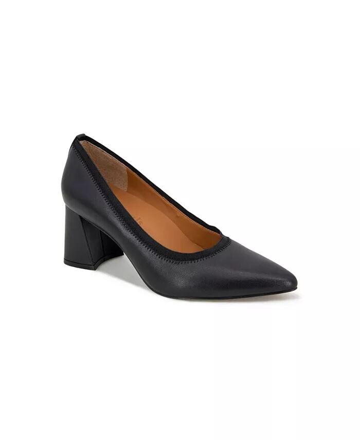 Женские туфли-лодочки Dionne Block Heel с острым носком Gentle Souls, черный