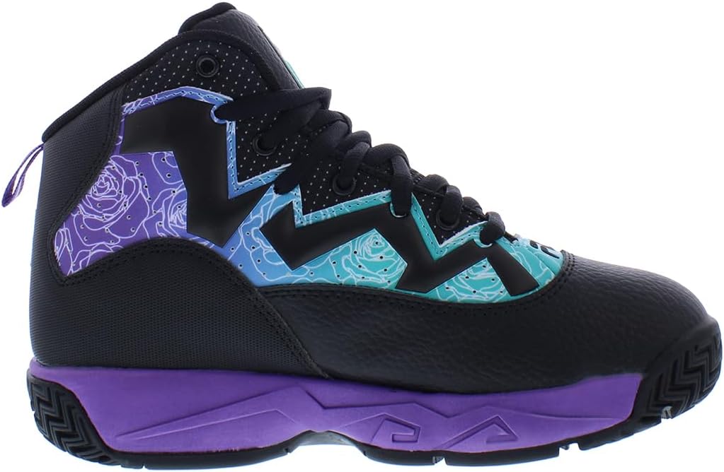 Кроссовки Fila Unisex-Child Kid's Fila Mb, черный/бирюзовый — фото 3