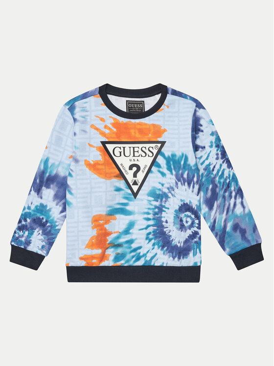 

Толстовка обычного кроя N5GQ00 KA6R4 Guess, синий