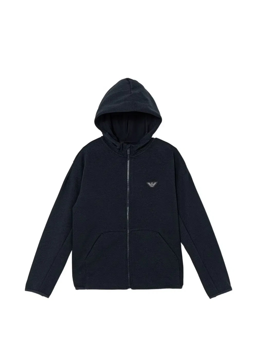 Толстовка на молнии Emporio Armani Kids, синий