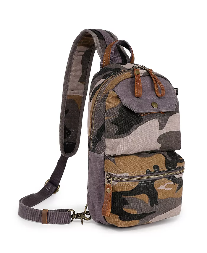 

Сумка-слинг Mountain Leaf с верхней ручкой TSD BRAND, серый