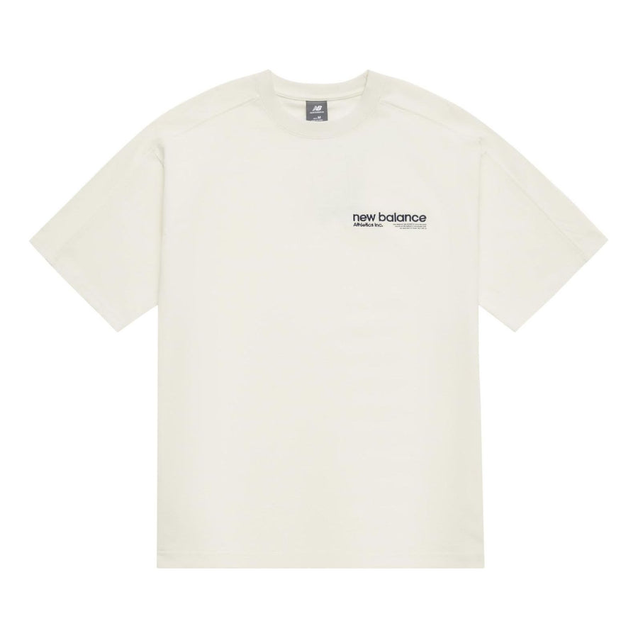 

Футболка New Balance Wordmark Logo T-Shirt 'White', белый