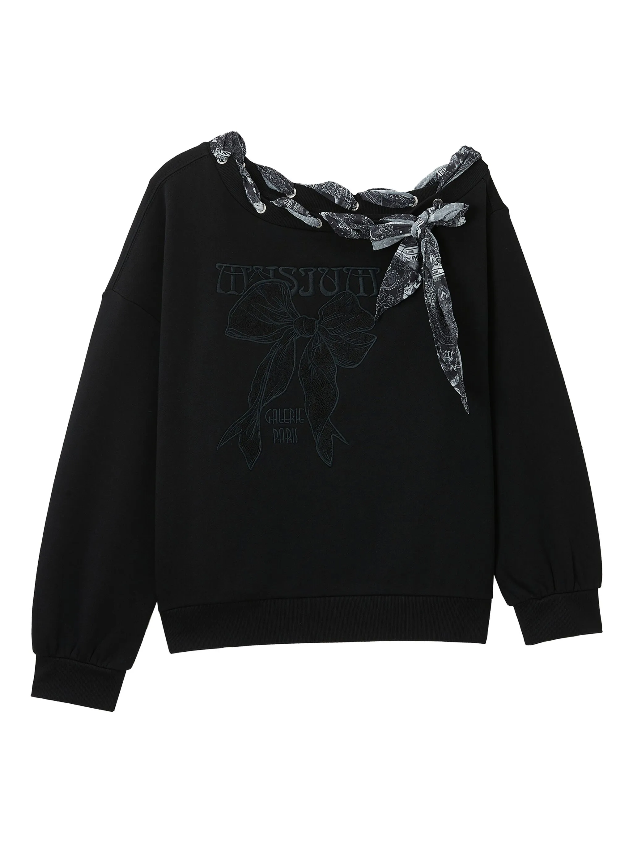 

Толстовка с аппликацией Musium Div., черный