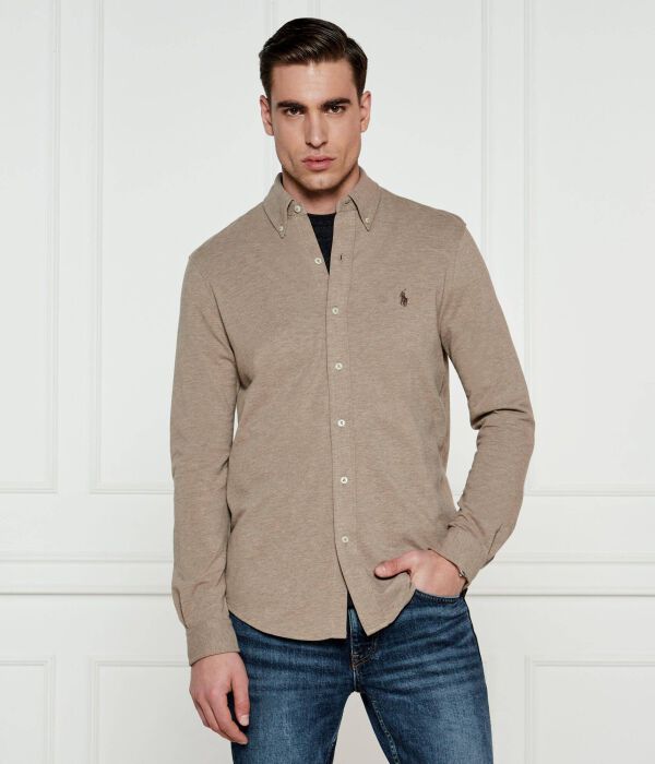 

Рубашка Regular fit Polo Ralph Lauren, желтый