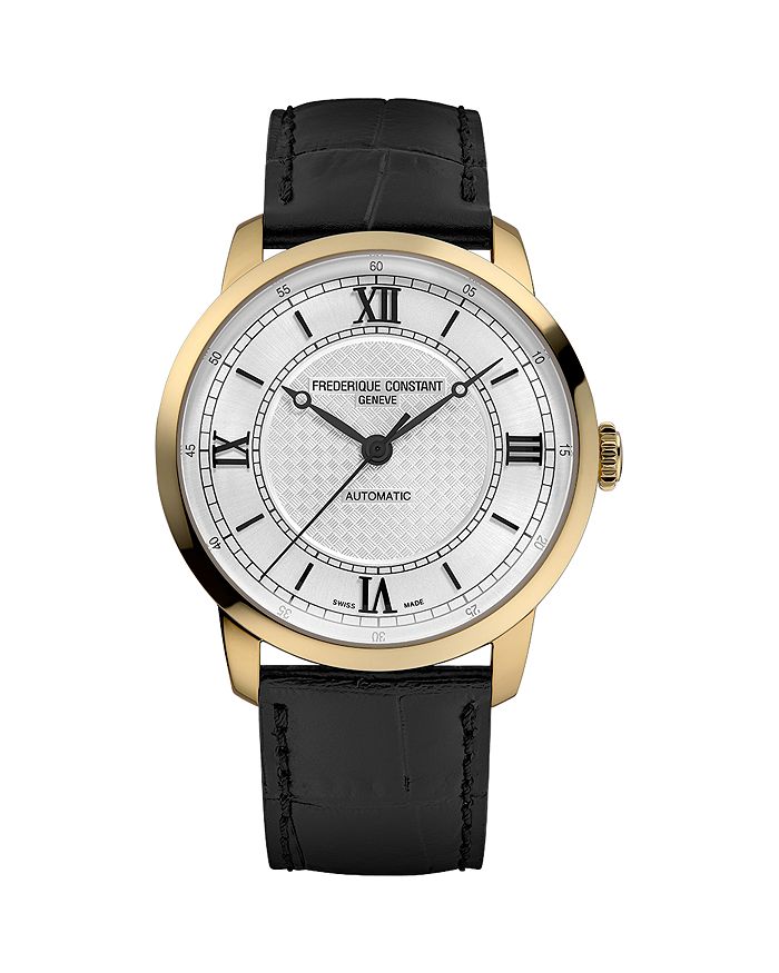 

Классические часы Frederique Constant, 39 мм, серебряный