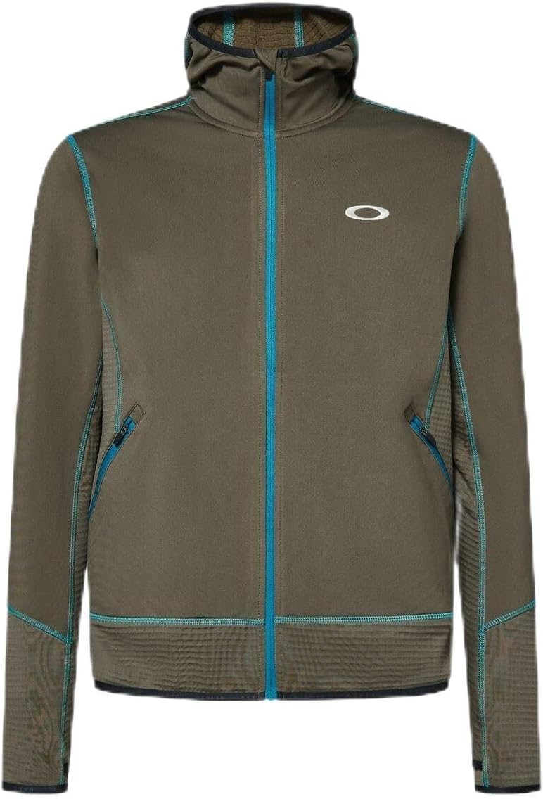 

Мужская толстовка Oakley Canopy на молнии, зеленый