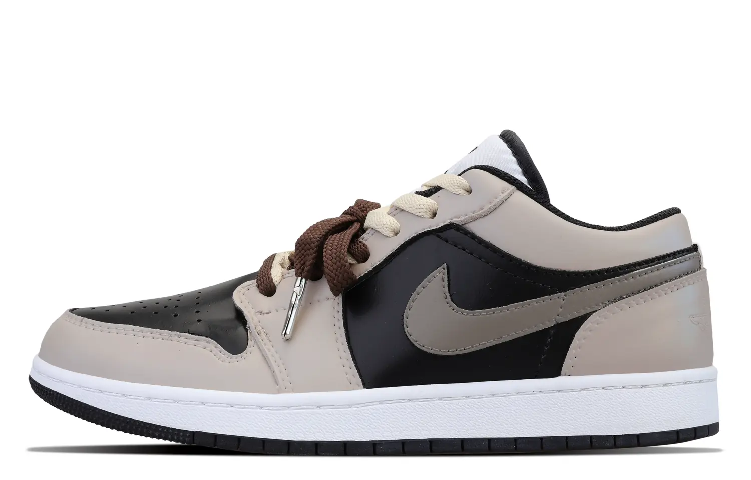 

Баскетбольные кроссовки Air 1 Vintage Men Low-Touch Black Brown Jordan, Черный, Баскетбольные кроссовки Air 1 Vintage Men Low-Touch Black Brown Jordan