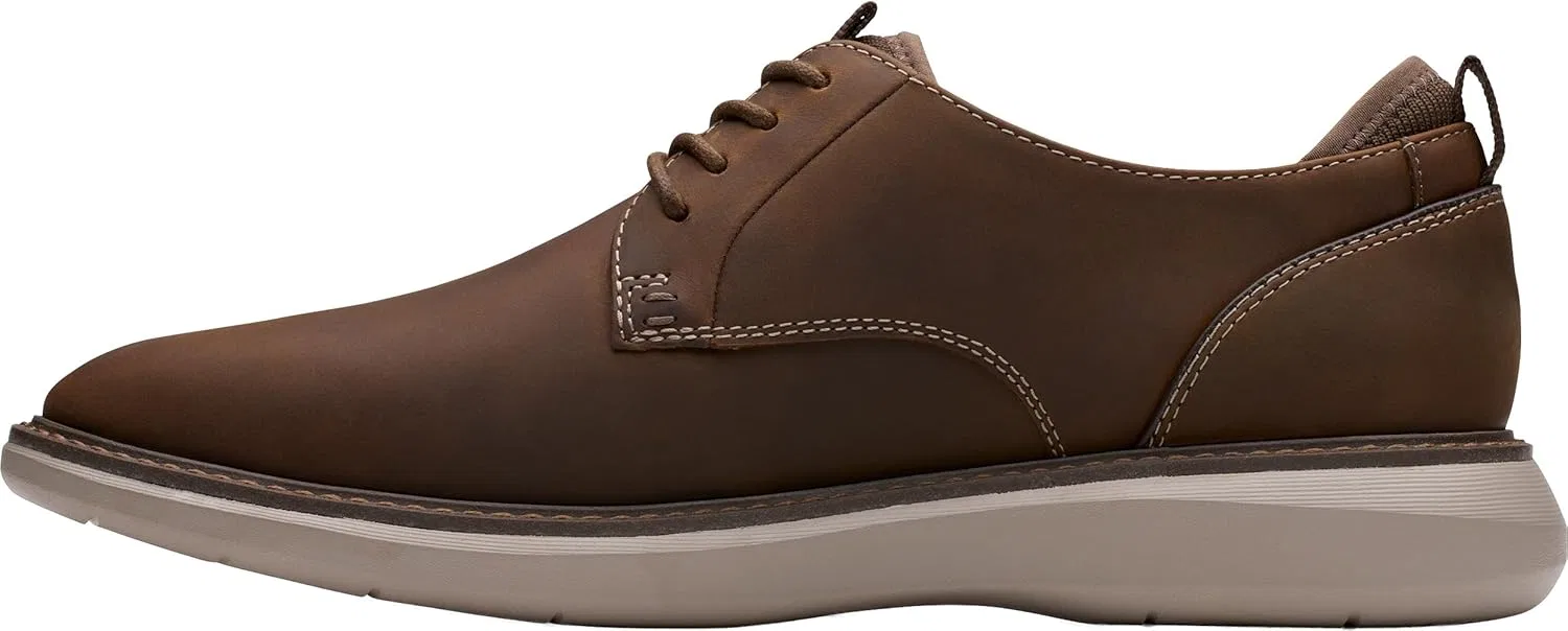 Туфли Clarks Men's Brantin Plain, Beeswax Leather. — фото 4
