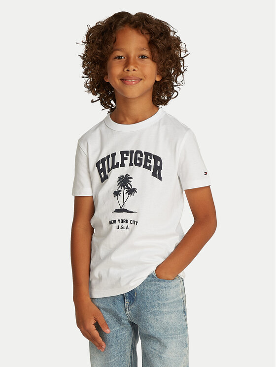 

Футболка обычного кроя Tommy Hilfiger, белый