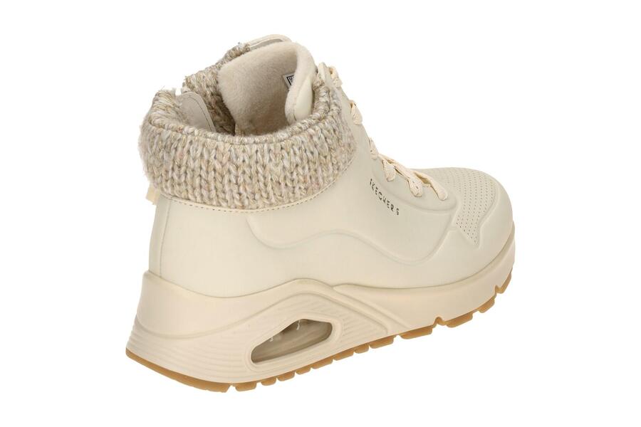 Детские ботильоны Skechers Uno Gen1 бежевые 310566L — фото 4